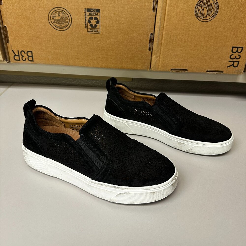 Vionic Kimmie Perf - black - size 7